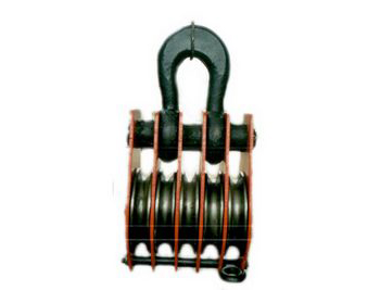 吊環(huán)五輪閉口起重滑車(chē)圖片